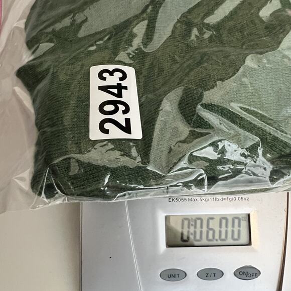 Y2K The Limited Sweater Womens Large Green Wool Blend Cardigan Preppy Schoolgirl - Picture 11 of 11